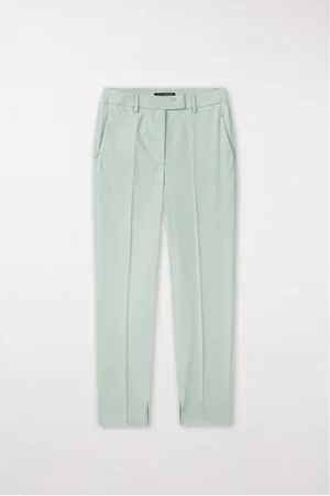 Luisa Cerano Straight Leg Split Trousers Size: 8, Col: - 8