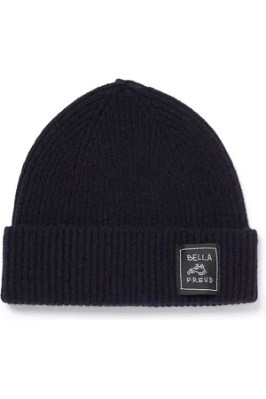 BELLA FREUD Knitted Stamp Logo Beanie Size: Os, Col: - Os