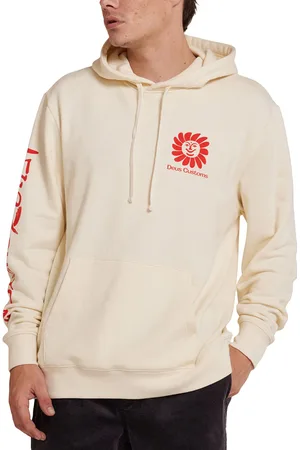 Deus Ex Machina Medium Dirty Helios Hoodie - Ecru / M