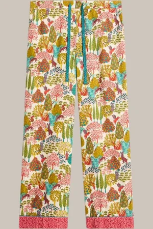 White Stuff Nina Organic Pj Bottom - Print - S