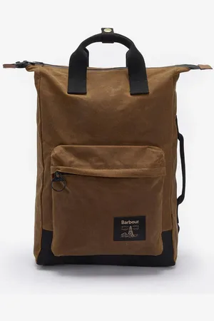 Barbour Field Waxed Backpack Tan/ - Os