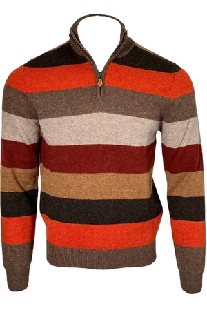 Alan Paine Lyndhurst Quarter Zip Mock Neck Base - 40