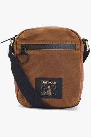 Barbour Field Waxed Crossbody Bag Tan/ - Os