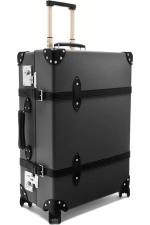 Globe Trotter Suitcase Centenary Large Check-in Case - 4 Wheels Charcoal/