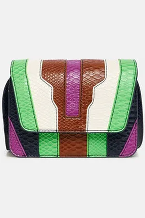 Essentiel Antwerp Gello Bag - Navy, Green &
