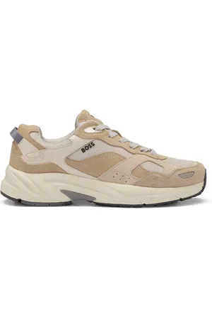 HUGO BOSS Levitt Runn Hsdny Trainers - / Off White - Uk 7