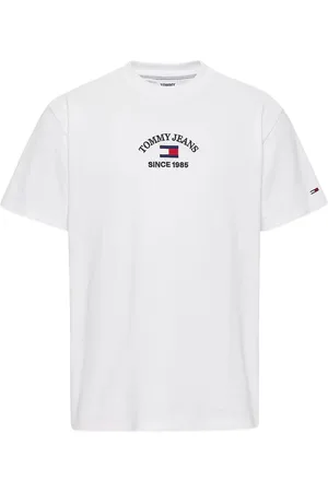 Tommy Hilfiger Tommy Jeans Timeless Flocked Flag T-shirt - - Medium