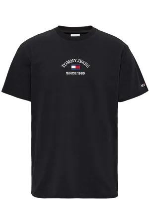Tommy Hilfiger Tommy Jeans Timeless Flocked Flag T-shirt - - Medium