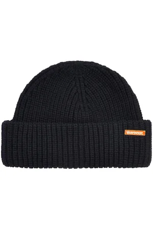 Barbour Mosely Fishermen Beanie - Black