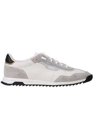 HUGO BOSS Zayn Lowp Ltsd Low Profile Trainer - Open - Uk 7