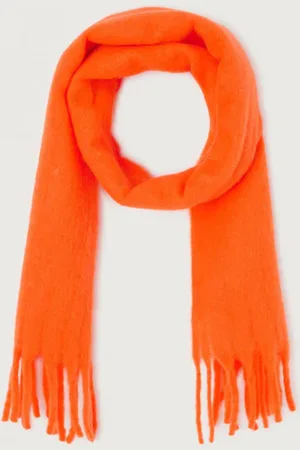 American Vintage Zinaco Scarf - Fluo Fire