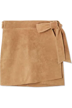 Never Fully Dressed Suede Mini Jaspre Skirt - 10
