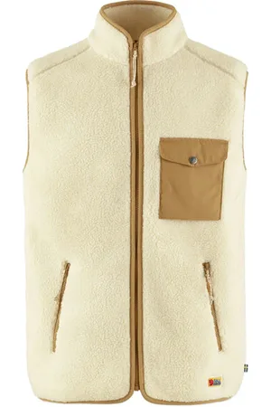 Fjällräven Vardag Pile Fleece Gilet - Chalk - Small