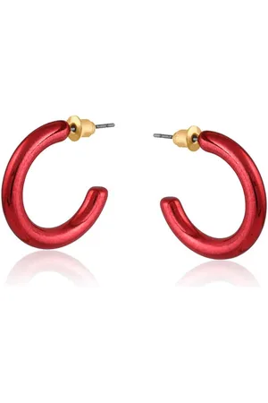 Big Metal London Viara Large Hoop Earring - London