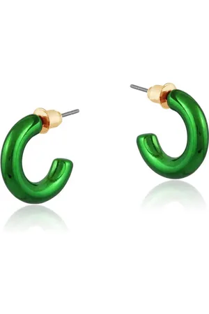 Big Metal London Lubov Small Hoop Earring - London