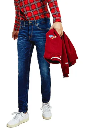 Tommy Hilfiger Tommy Jeans Austin Slim Tapered Jeans - Aspen Dark Stretch - 30/30