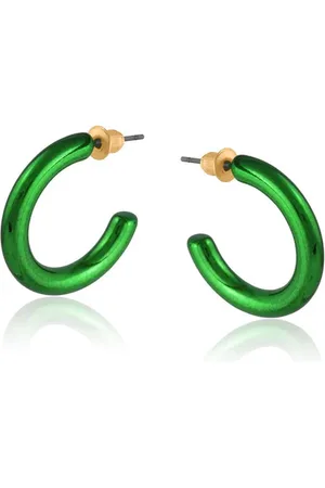 Big Metal London Viara Large Hoop Earring - London