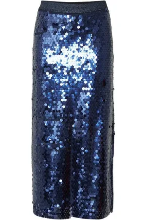 Ichi Pennie Skirt In Maritime - S