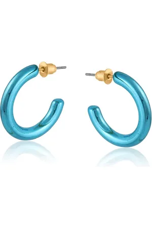 Big Metal London Viara Large Hoop Earring - London