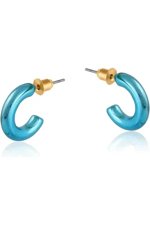 Big Metal London Lubov Small Hoop Earring - London