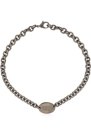 Dsquared2 Ceresio 9 Logo Tag Chain Necklace - One Size