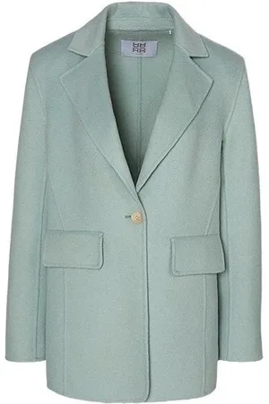Riani Df Wool Single Breasted Blazer Col: 503 Glacier, Size: 10 - 10