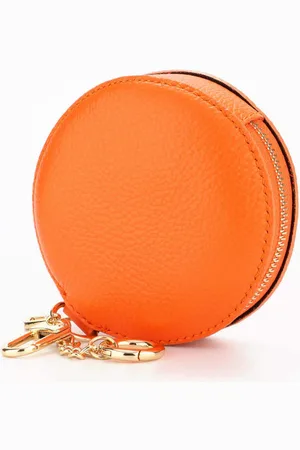 Edit & Oak Round Leather Coin Purse