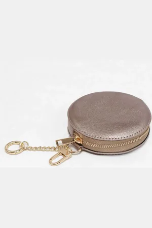Edit & Oak Round Leather Coin Purse