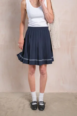 Sunshine Vintage Pleated Tennis Skirt