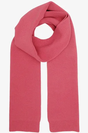 Colorful Standard Raspberry Merino Wool Scarf - One Size