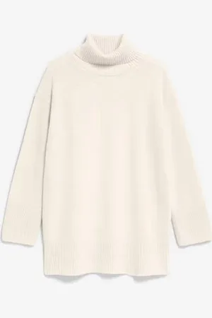 Armedangels Ardiaa Loose Fit Organic Wool Mix Jumper | Oatmilk - Xs