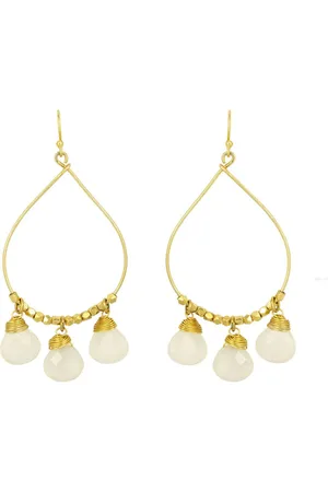 Ashiana Bella Chalcedony Earrings