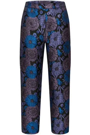 SELECTED Cropped Jacquard Pants In - 34 ( Uk 8)