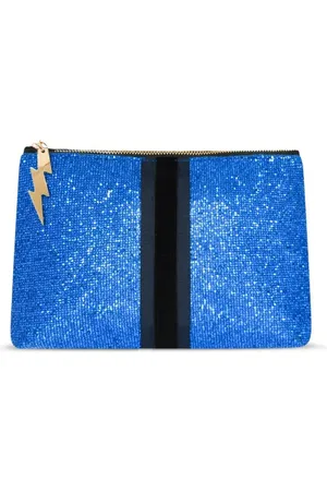 Cockatoo Disco Glitter Clutch Bag