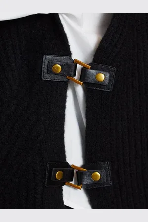 SKATÏE Knitted Waistcoat With Buckles In - M