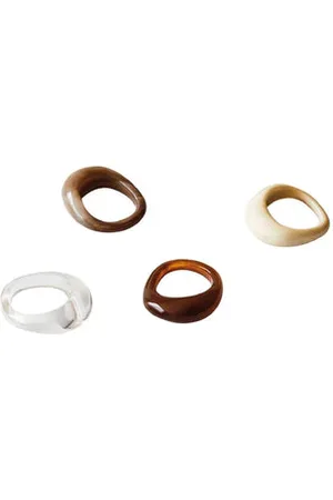 Chalk Studio Chunky Resin Ring - Clear