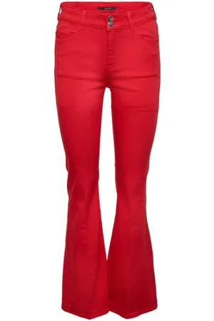 ESPRIT Bootcut Jeans With Pressed Pleat - 29 / 32