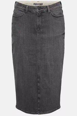 ESPRIT Midi Length Denim Skirt In - 38 | Uk 12