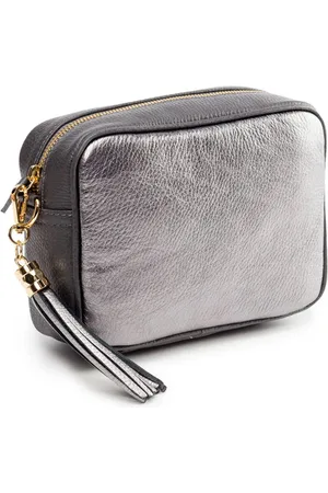 Elie Beaumont Crossbody Bag In Metallic Blend