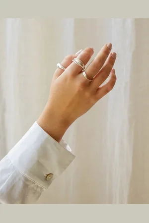 Chalk Studio Hammered Russian Ring (Large / Extra Large)