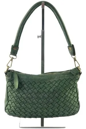 Marlon Braided Leather Boho Pochette