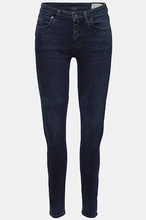 ESPRIT Button-fly Jeans With A Cashmere Texture - 27-30