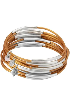 Sence Copenhagen Urban Gypsy Stack Bracelet In Rush Matt Silver