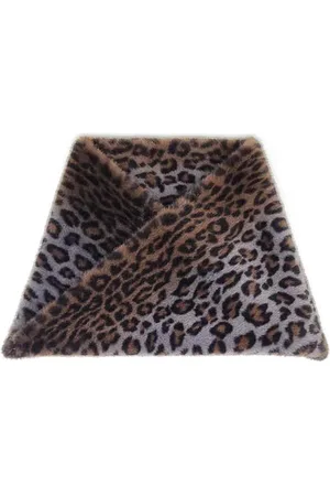 NOOKI DESIGN Snuggy Snood In Grey Leopard - One Size