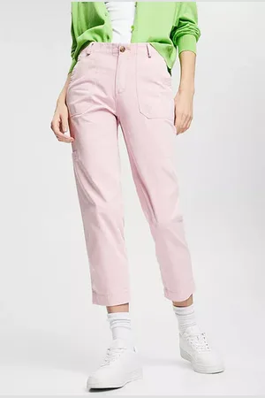 ESPRIT Cargo-style Cotton Trousers In - 36 | Uk 10