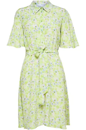SELECTED Floral Shirt Dress - 38 | Uk 12