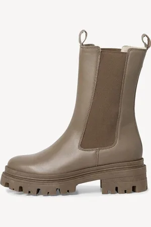 Tamaris Leather Chelsea Boots - Uk 3 (Eu 36)
