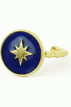 My Doris Enamel Starburst Ring