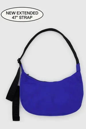 Baggu Medium Nylon Crescent Bag - Lapis