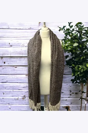 Jess and Lou Grey Winter Scarf